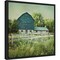 Blissful Country III (Barn) by Elizabeth Urquhart Canvas Wall Art Print Framed